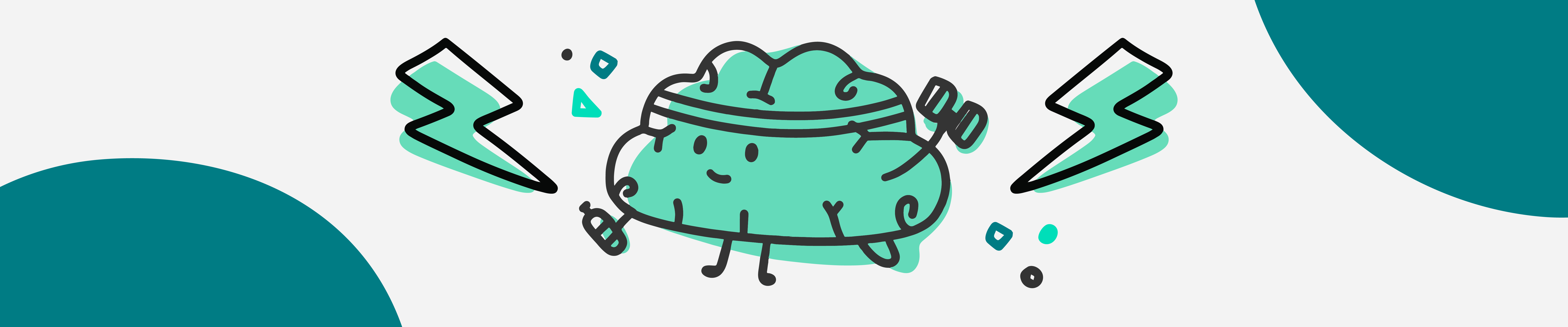a brain pumping weights and staying healthy