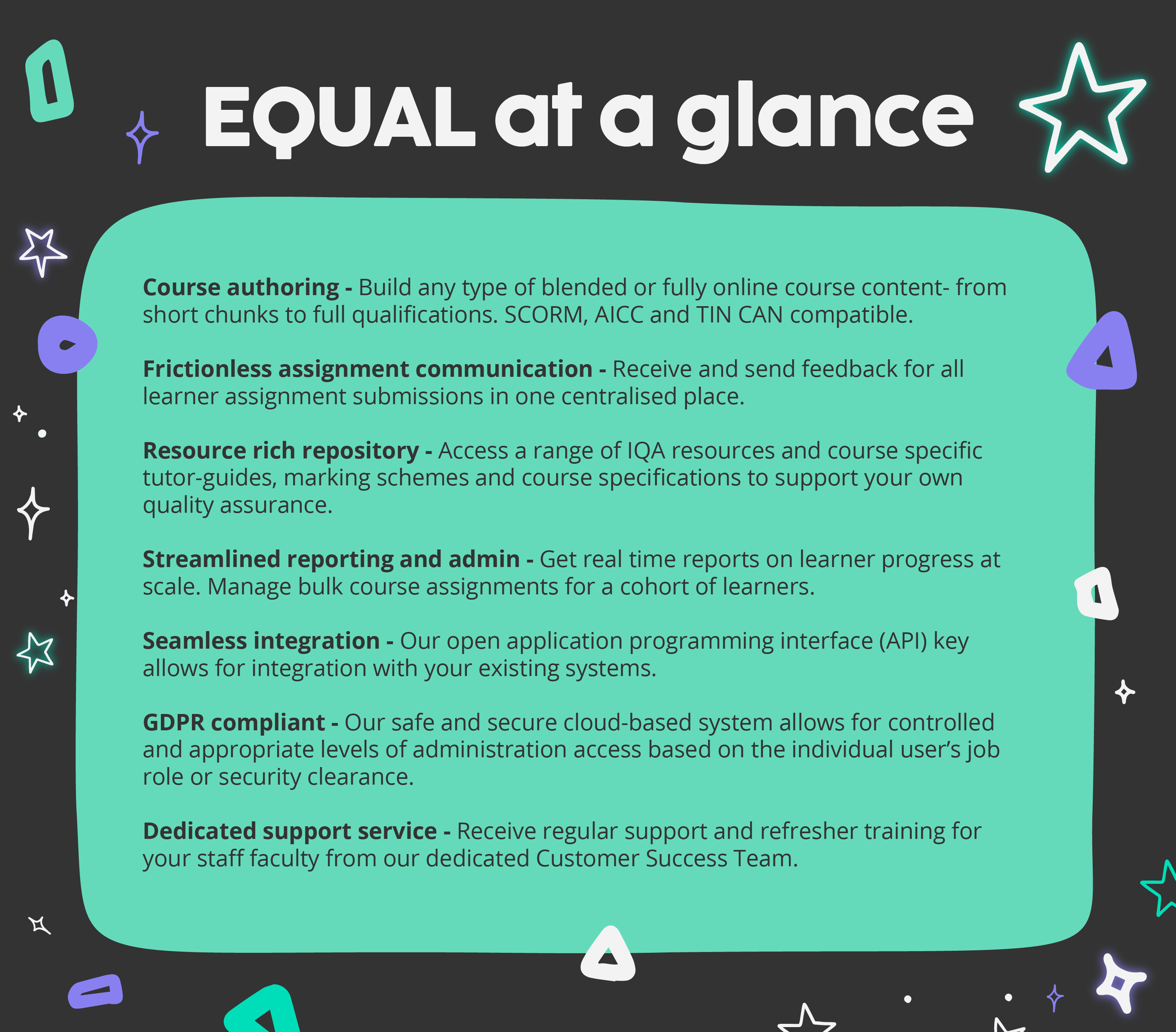 Learning Management System- EQUAL